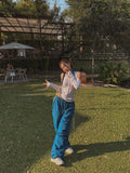 Lex Side Shirring Parachute Pants