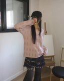 Tor Pleated Mini Skirt Denim Pants