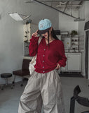 [U-BAISC] Steady Linen V-Neck Cardigan