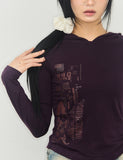 GIRL NEWS Slim Fit Hoodie