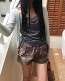 Mude Open Crop Cardigan