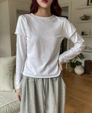 Epi Round Cut Layered Long Sleeve