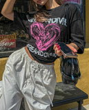 Crack Heart Syndrome Over Short Sleeve