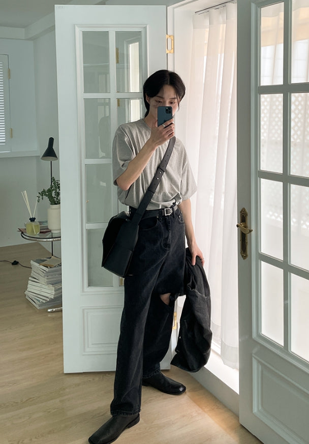 【2plan】Side Cut Renewal Denim 2plan (ツープラン) - サイドカッティングリニューアルデニム