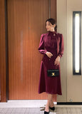 Sellby Drape Tie Wrap One Piece
