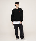 Red Ceiling Drawing Smile Logo Sweatshirt