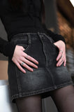 Separate Denim Skirt