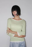 TENCEL LAYERED 3/4 TEE