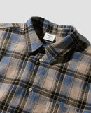 Marron Pocket Check Shirt