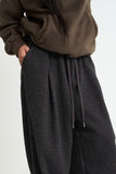 Soft knit wide pants