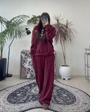 Heads Eagle Print Sweatpants