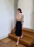 Usual Shirring Blouse