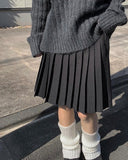 Honda Pleats Midi Skirt