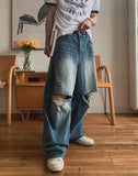 Bullo vintage wide denim pants