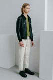 Lambskin Minimal Blouson