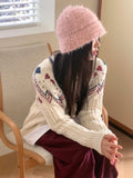 Fiv Bokashi Angora Fur Hat