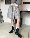 LAYERED NYLON SHORTS
