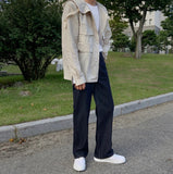 Dos Raw Wide Denim Pants
