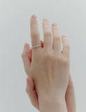 [Premium Plating] H Edition AB(W) Twine Ring