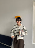 Lobz Sprife Collar Buckle Cardigan