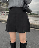 Ae pleated mini skirt