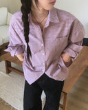 Ata Overfit Check Shirt