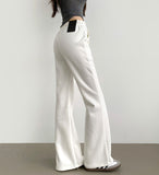 High-quality spring to fall bootcut banding pants
