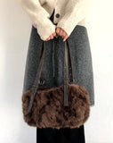 Hoin Hopi Fur Shoulder Bag