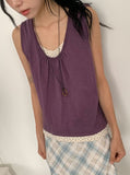 Rakko Flower Vintage Layered Sleeveless