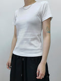 PLAIN SLIM HALF T