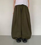 [unisex] U-Tance Summer Banding Balloon Wide Pants