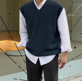 Cathy V-neck Knit Vest