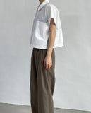 Tapt Big Pocket Crop Shirt