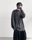 Rudolph Pigment Cable Knit