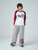 ABSENT Raglan Long Sleeve T-Shirt
