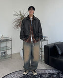 Taran Washing Balloon Denim Pants