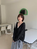 Hyoko Punching Summer Frill Knit Cardigan