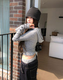 Rhapsody Ribbed Hoodie Knit