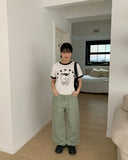 Catto Bijo Color Cotton Pants