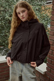 Crop Hood Windbreaker