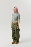FLOWER EYELET HOOD JACKET