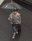 Shade Stripe Hood Zip-Up