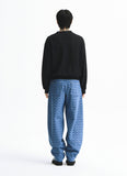 MESH V-NECK KNIT