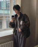 Lauto Washed Bomber Jacket