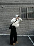 Winter Pintuck Cotton Pants