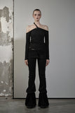 MONO RIB FOLDING PANTS