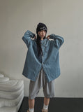 Ordi Snap Over Hood Shirt