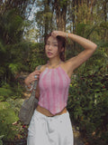 Tri Knit Halter Top