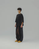 Washed Wide Pocket Crop Tee