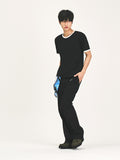 COLOR RIB KNIT